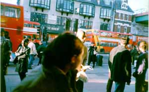 Brixton High St. at 1.00pm Jan 1st 1999